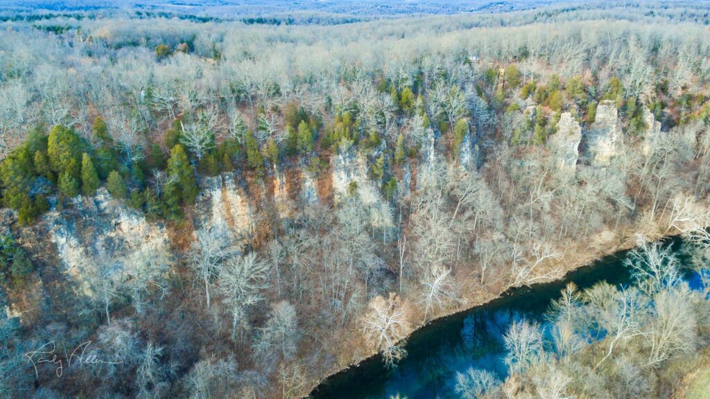 Robinson Bluff climbing