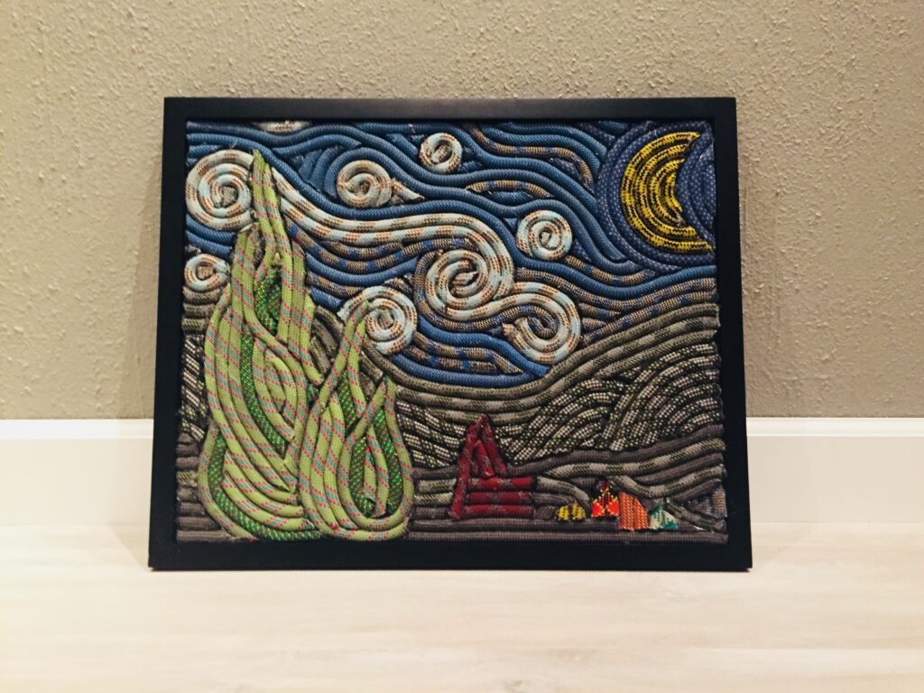 Starry Night Rope Art