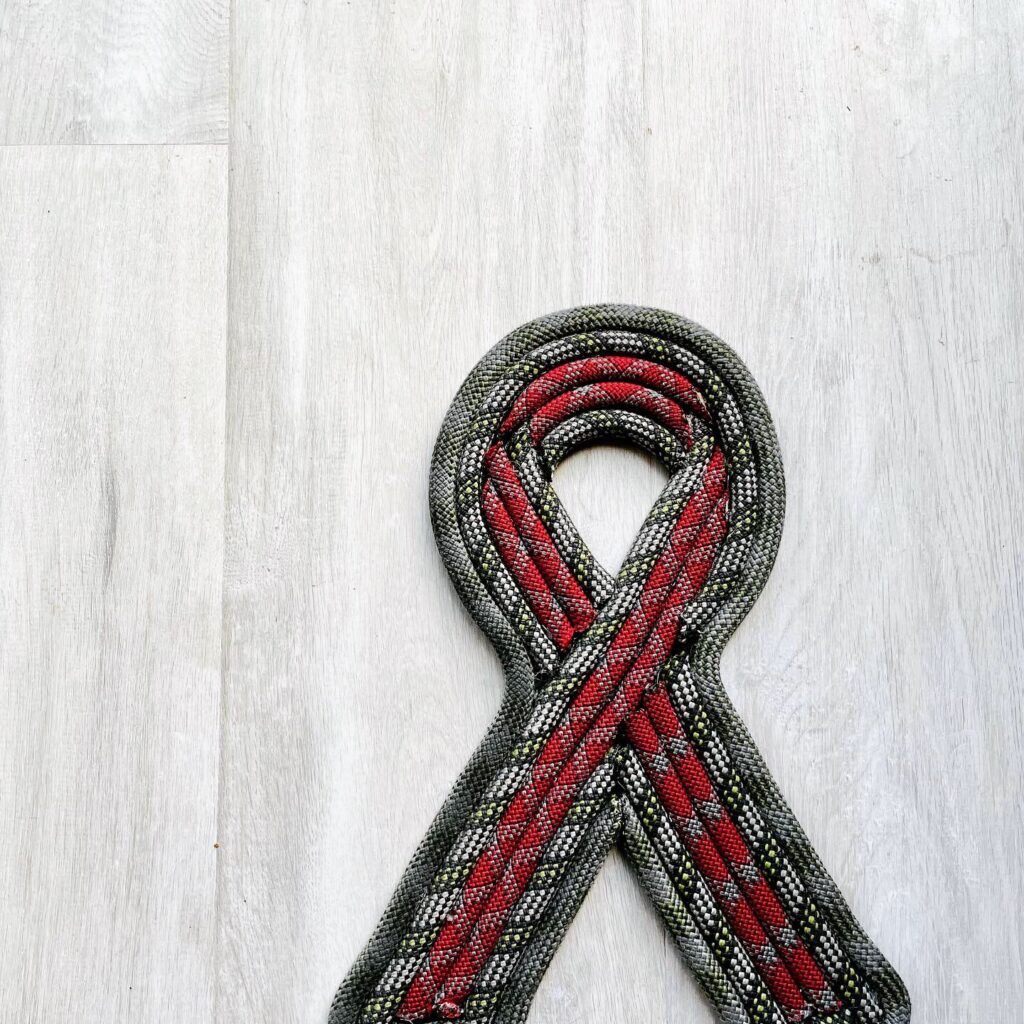 Cancer Ribbon Rope